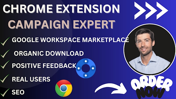 Gig Preview - Do chrome extension promotion for download feedback, chrome install, downleads