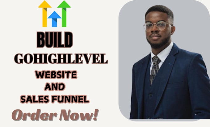 Gig Preview - Be an exceptional expert for gohighlevel landing page, go high level website