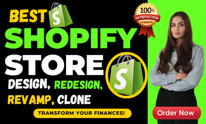 Gig Preview - Refurbish, replica, clone, copy, revamp, design redesign shopify ecommerce store