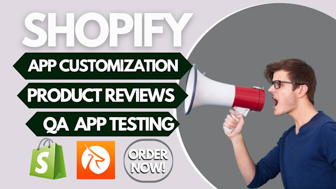 Gig Preview - Shopify app development, customization, QA app testing