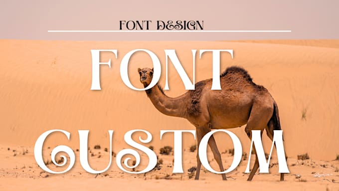 Bestseller - promote a custom font and typography for your brand