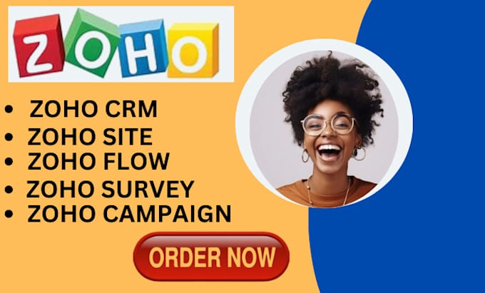 Bestseller - set up zoho campaigns, zoho survey, zoho flow , zoho site