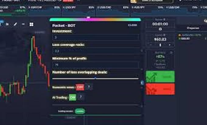 Gig Preview - Develop pocket option bot, pocket bot, pocket option, option bot, iq option bot