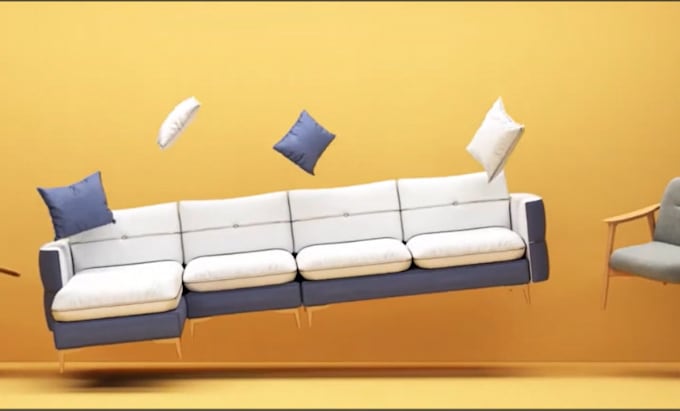 Gig Preview - Do 3d product animation 3d sofa animation 3d furniture animation 3d modeling