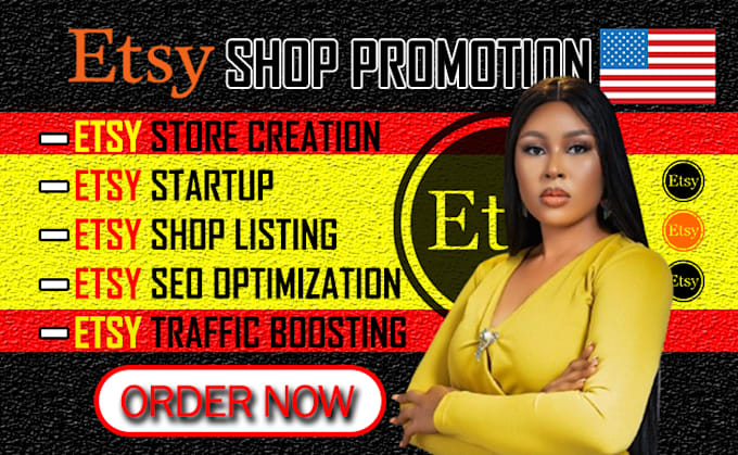 Gig Preview - Do etsy shop promotion etsy SEO etsy listing  etsy traffic to boost etsy sales