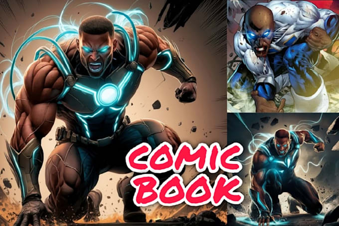 Bestseller - create custom comic book, storybook, or fan art illustrations