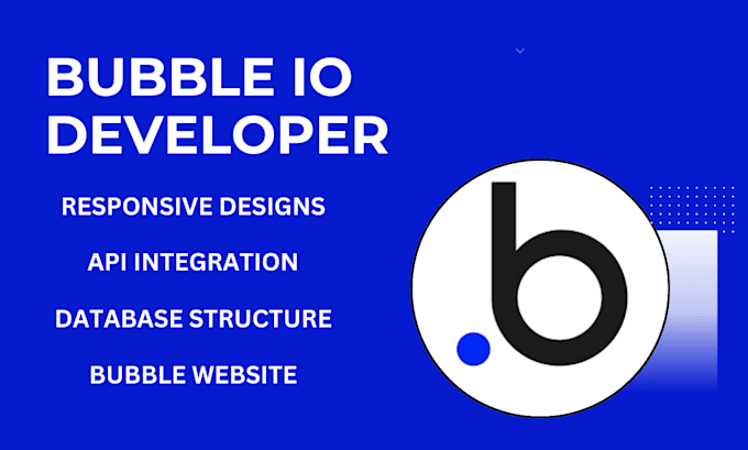 Gig Preview - Bubble io developer, bubble io, bubble app, bubble mvp, figma to bubble