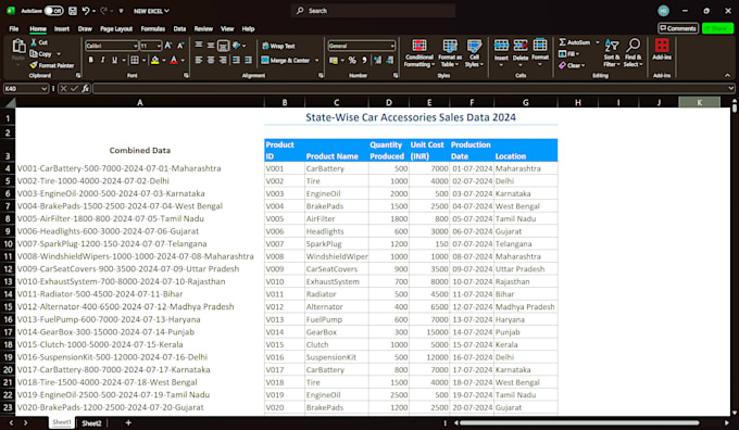 Bestseller - clean and organize your excel data