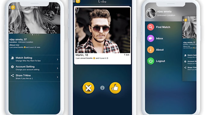 Bestseller - develop dating app, tinder clone app, chat app, livestreaming app