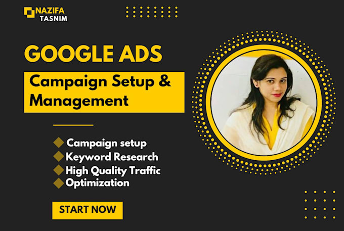 Gig Preview - Setup google ads PPC campaign and search ads for top sells