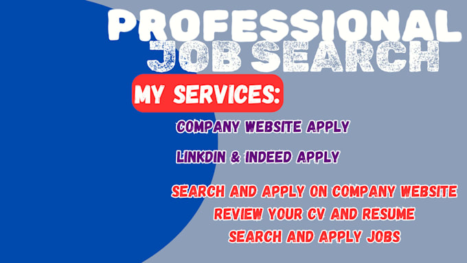 Gig Preview - Search and apply on 1000 jobs for you