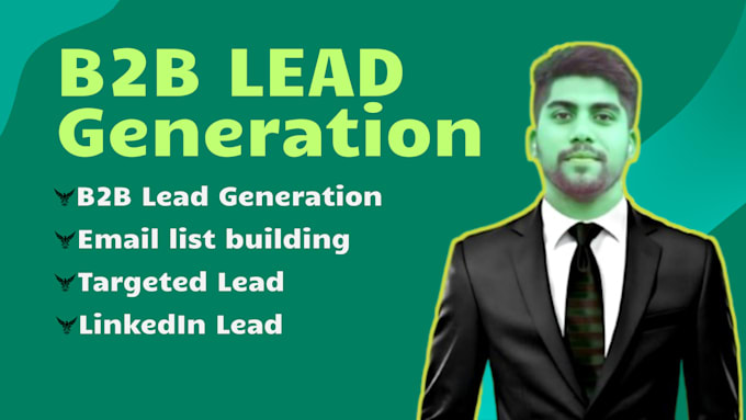 Gig Preview - Do b2b lead generation and prospect list building