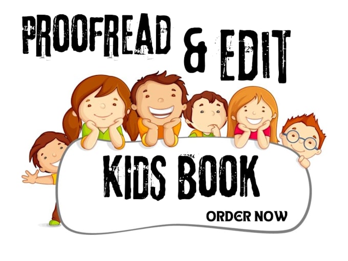 Gig Preview - Review or edit your children book development editor kids book children story