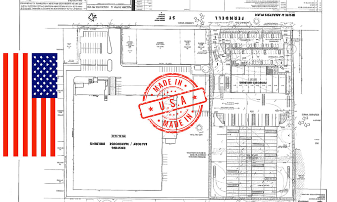 Gig Preview - Stamp architectural drawing for permit floor plan draftsman blueprint autocad