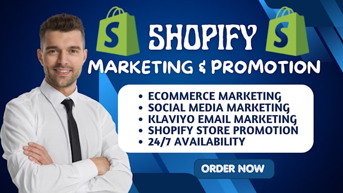 Gig Preview - Boost shopify sales shopify store marketing sales funnel or shopify promotion