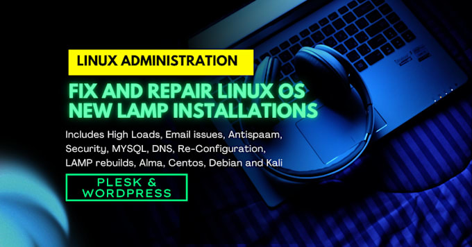 Gig Preview - Repair linux errors and bugs fast, on vps or dedicated servers, any os version