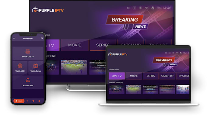 Bestseller - rebrand ios app, android rebrand, vu player, purple iptv, tivimate, smarter