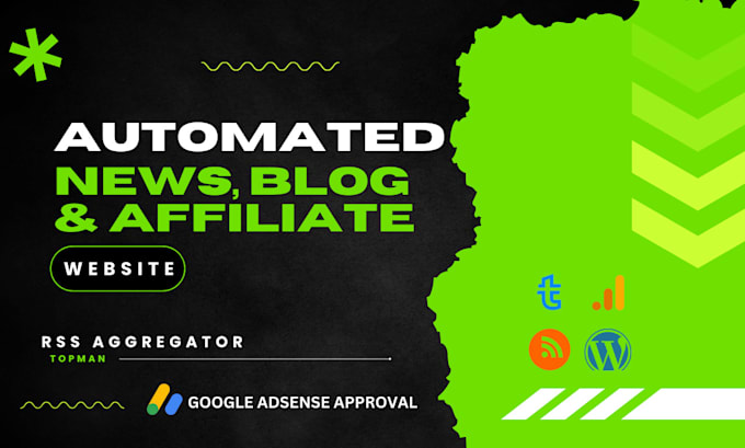 Gig Preview - Create autopilot amazon affiliate marketing store, autoblogging news website