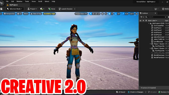 Gig Preview - Create you a fortnite 1v1 to 4v4 zonewars map using uefn