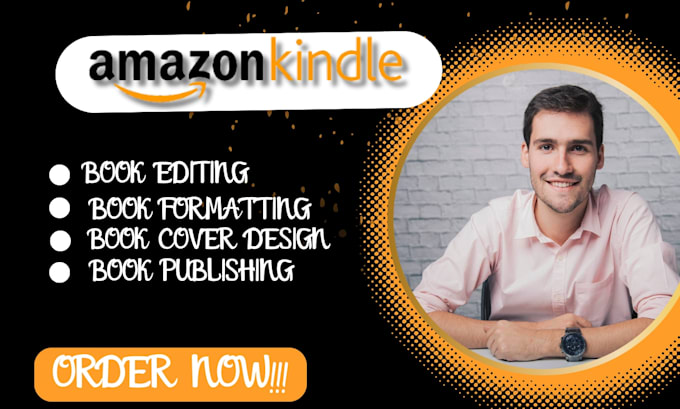 Gig Preview - Do book formatting for amazon, kdp amazon kdp book publishing book formatting