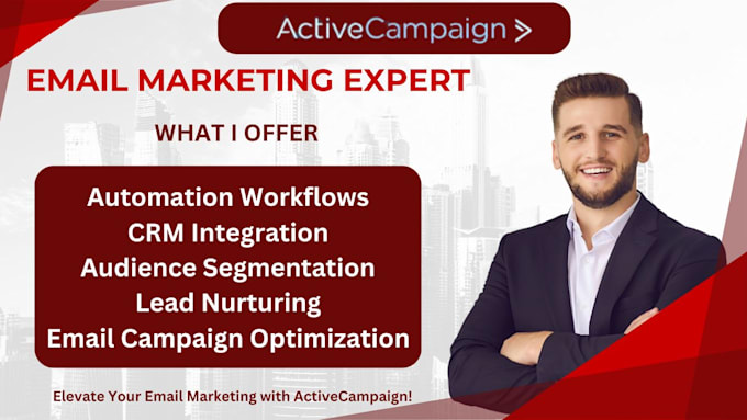 Gig Preview - Setup activecampaign klaviyo for automation, segmentation crm lead nurturing