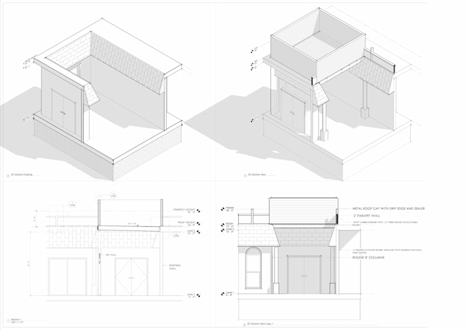 Gig Preview - Covert sketch to autocad, redraw floor plan, pdf todwg, cad city permit