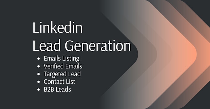 Bestseller - do linkedin lead generation for any targeted industry