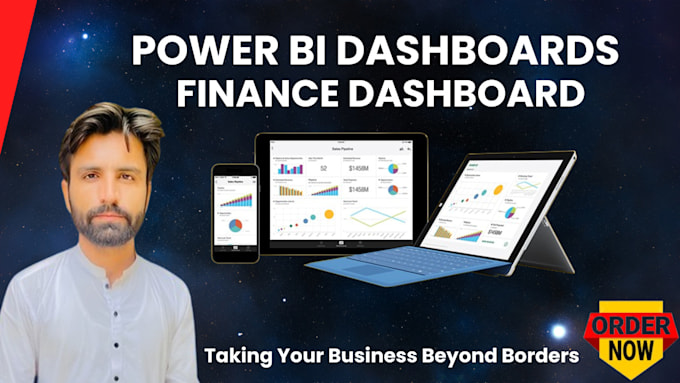 Gig Preview - Be your financial analyst with power bi