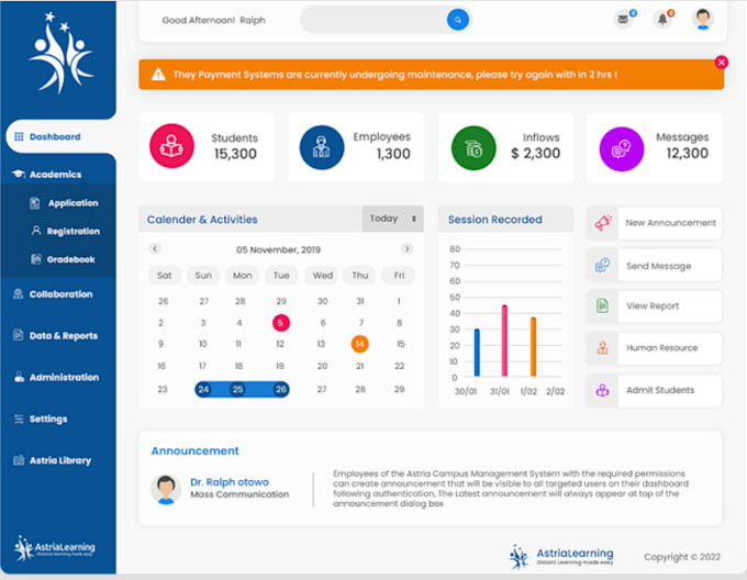 Bestseller - develop lms, hospital, stock inventory, school management system, saas app,admin