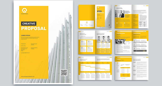 Gig Preview - Do annual report, company profile, brochure design, lead magnet for business