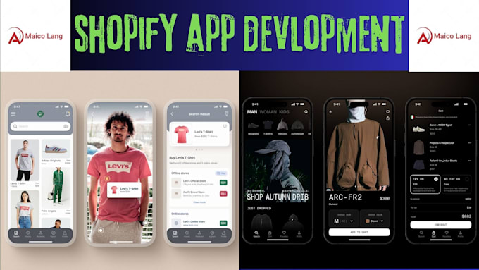 Gig Preview - Build custom app for your shopify store, shopify app