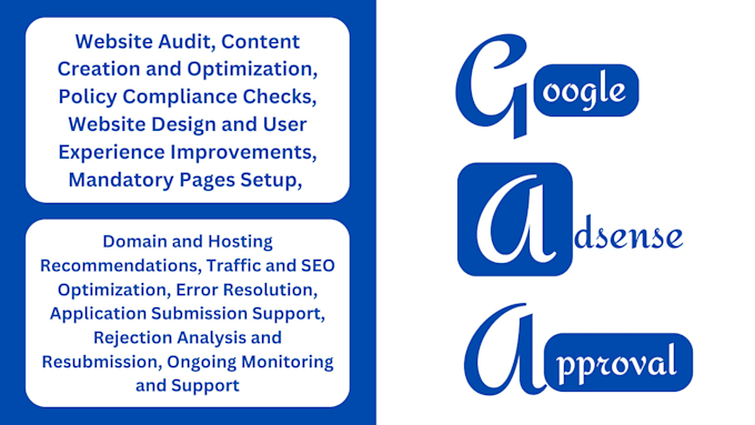 Gig Preview - Design google adsense approval guarantee service niche or wordpress website