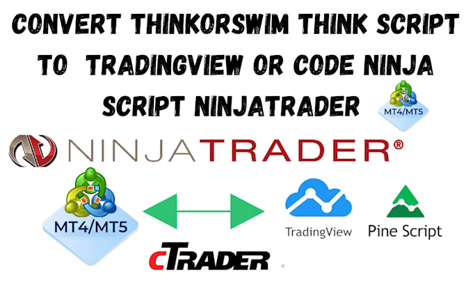 Bestseller - convert thinkorswim think script to tradingview or code ninja script ninjatrader