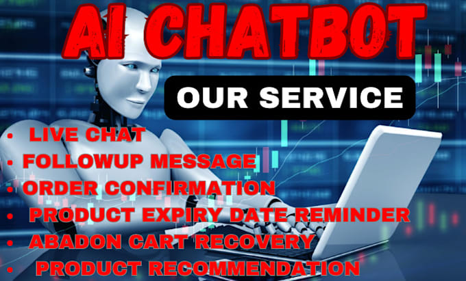 Gig Preview - Build ai chatbot for wordpress, shopify, wix, integrate chatgpt api for shopify