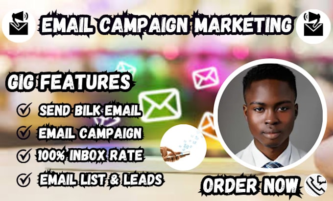 Gig Preview - Do verified email leads web3, email list, and send bulk email marketing campaign