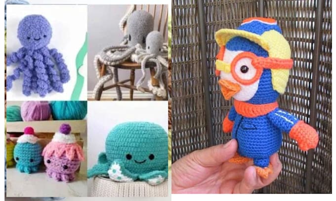 Gig Preview - Write in detail crochet pattern amigurumi knitting pattern