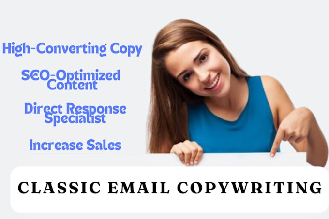 Gig Preview - Copywrite emails, direct response copywriting, SEO website copywriting sales