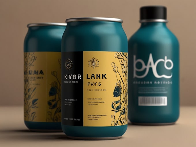 Gig Preview - Design modern product packaging and labels for your brand