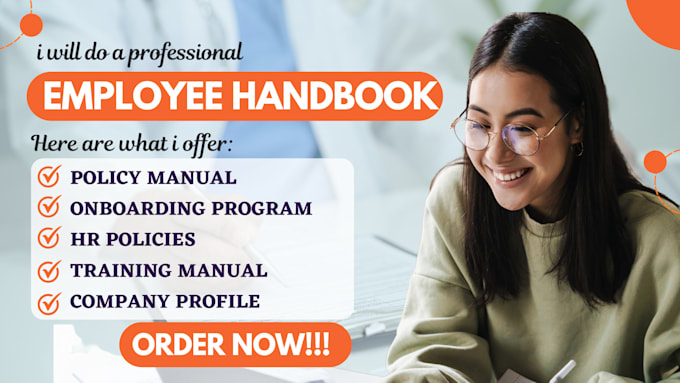 Bestseller - edit, write design employee handbook procedures policy manual onboarding program