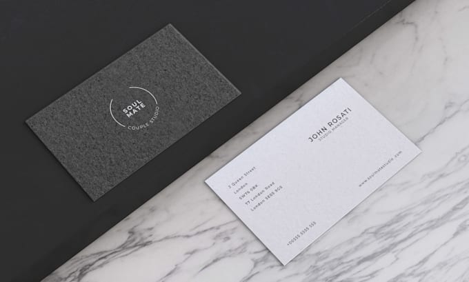 Gig Preview - Design an elegant business card