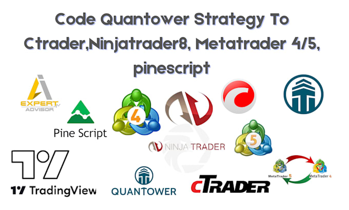 Gig Preview - Code quantower strategy to ctrader, ninjatrader 8, metatrader 4 or 5, pinescript