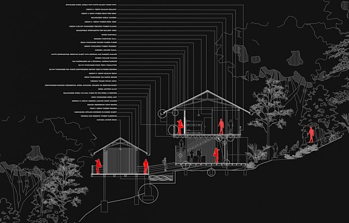 Gig Preview - Do architectural 2d drawings and layouts