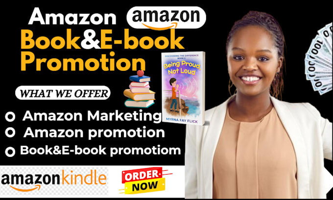 Gig Preview - Do amazon book promotion ebook promotion and book marketing using KDP ads