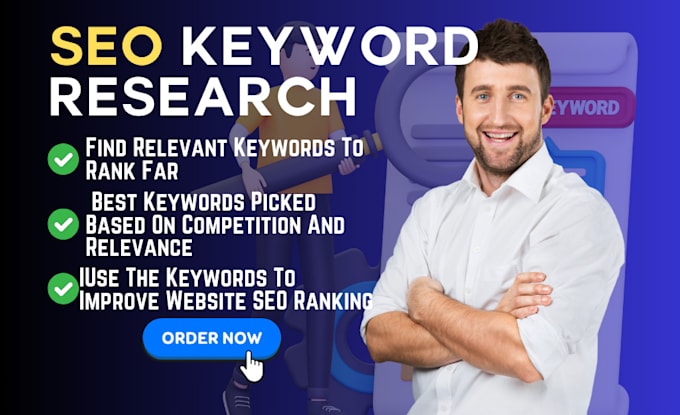 Gig Preview - Expert keyword research competitor analysis for SEO success