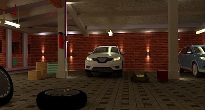 Gig Preview - Create 3d car interior model design car model,  interior car, 3d high quality