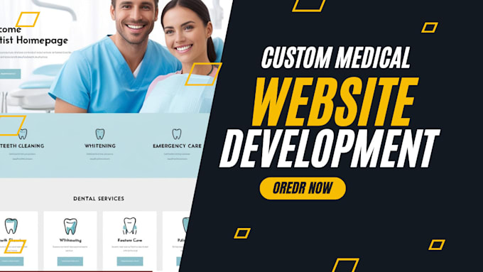 Bestseller - offer custom medical, dental, and practice website service