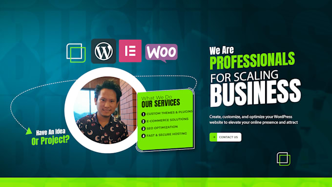 Gig Preview - Create custom wordpress websites professional web design