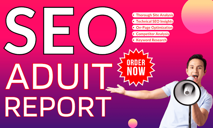 Gig Preview - Create an SEO aduit report with complete analysis your site