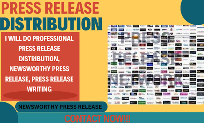 Gig Preview - Do professional press release distribution, newsworthy press release, PR writing