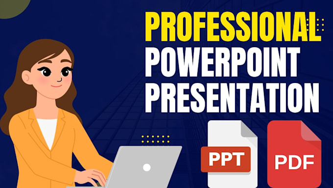 Gig Preview - Powerpoint presentation maker,design,editing work